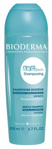 BIODERMA снимка на продукт, ABCDerm Shampooing 200ml грижа за бебешката кожа, шампоан