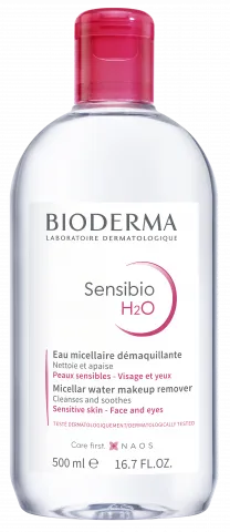 BIODERMA снимка на продукт, Sensibio H2O 500ml, Мицеларна вода за чувствителна кожа