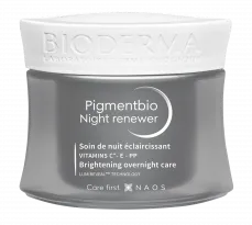 BIODERMA снимка на продукт, Pigmentbio Night renewer 50ml, нощен регенериращ крем за пигментирана кожа