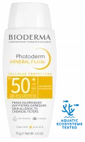Минерален слънцезащитен флуид -  Photoderm MINERAL Fluide SPF 50+ - BIODERMA